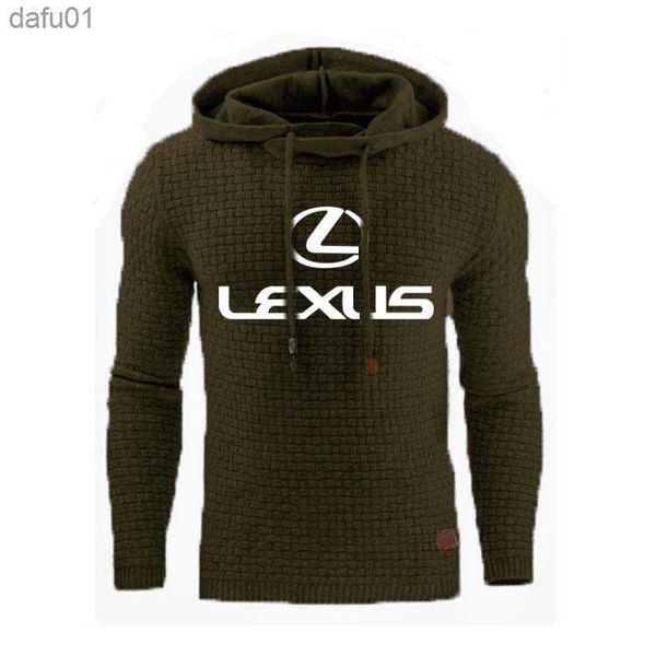 

2020 new spring autumn mens hoodies lexus car printing cotton casual men's hoody sweatshirt l230520, Black