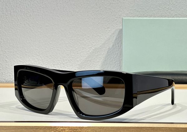 

fashion designer 044 mens women sunglasses acetate wrap rectangle shape glasses outdoor trendy personality style anti-ultraviolet protection, White;black