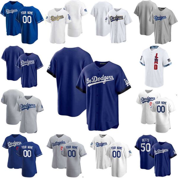 

2023 custom jersey men women youth los angeles''dodgers''14 enrique hernandez 35 cody bellinger 85 dustin may 27 trevor, Blue;black