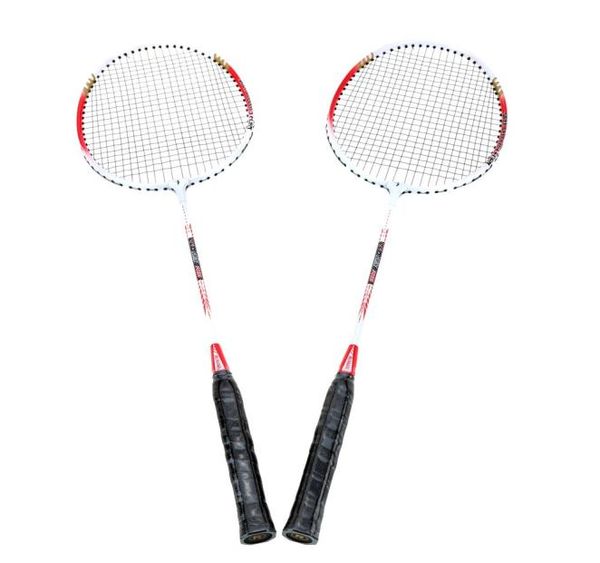 

y1208r 2pcs training badminton racket racquet with carry bag sport equipment durable lightweight aluminium3621035