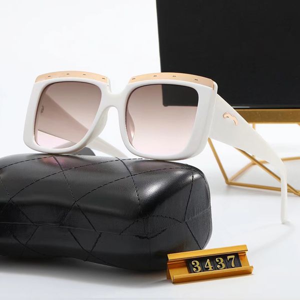 

new fashion designer sunglass women's men's advanced sunglasses are available in many colors a68, White;black