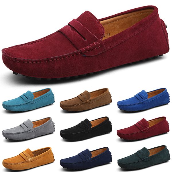 

men casual shoes solid color black breathable silvers taupe grey dark red jogging walking low soft multi leathers mens trainer outdoor sneak