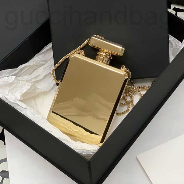 

original quality diamond lattice 2022 perfume bottle bag designer women sheepskin cross body bags luxuries designers chains bag with box