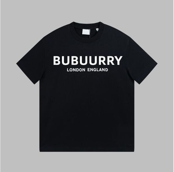 

designer men's t-shirt letter printed shirt summer breathable loose fitting women's casual fashion short sleeved clothing, White;black