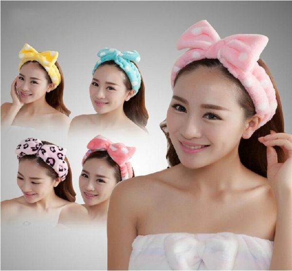 

bathroom sets women wash a faceoutdoor sports comfortable flannel fabric headband hair towel1289143, Black;brown