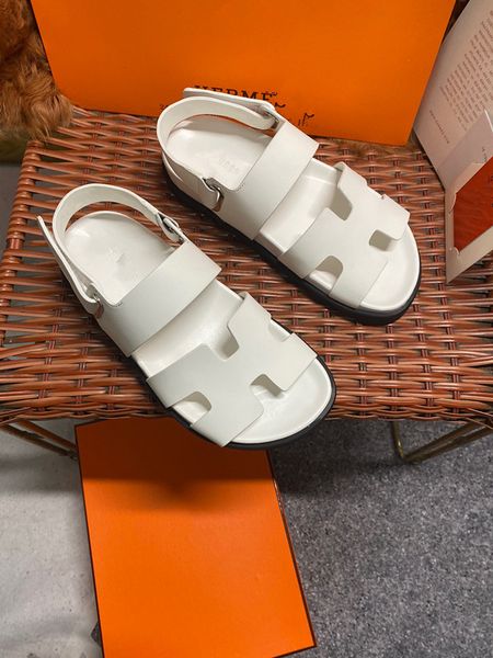 

designer sandals womens sandals channel slides adjustable buckle flat comfort slides with arch support summer essential beach home 0605, Black