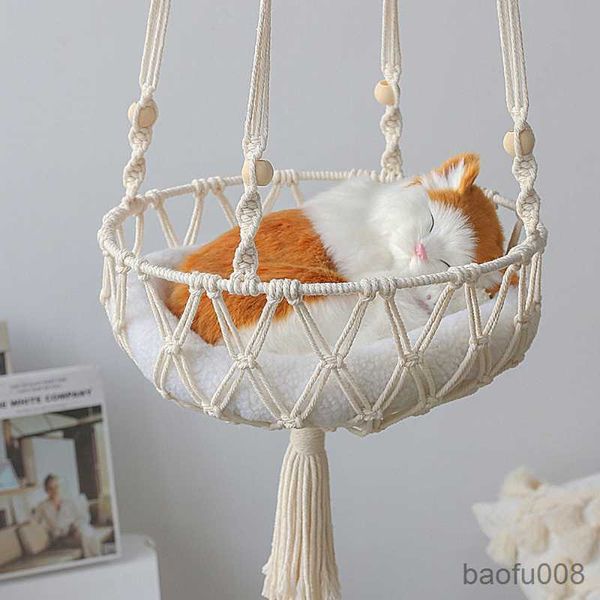 

cat carriers houses large cat hammock hanging swing cat bed basket house pet items cat cat house bed gift r230608