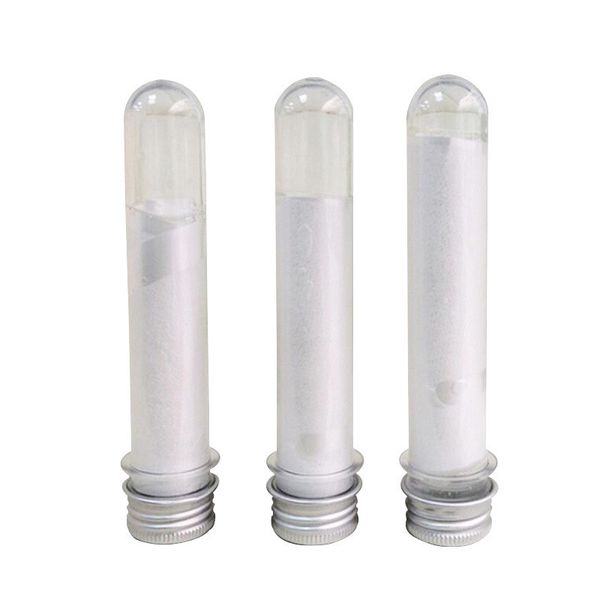 

dhgate 30ml 40ml 50ml 60ml cylinder pet transparent container plastic test tube with aluminum screw cap cosmetic mask powder tube for bath s