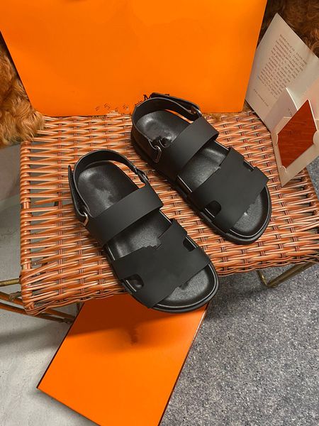 

designer sandals womens sandals channel slides adjustable buckle flat comfort slides with arch support summer essential beach home and stree, Black