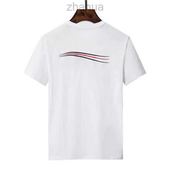 

designer mens t shirts summer trapstar stamping printing trend pure cotton short sleeve t-shirt for men and women breathable sweat shirt cas, White;black