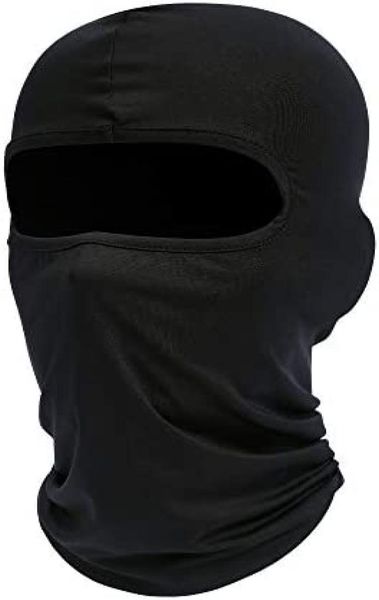 

balaclava face mask summer cooling neck gaiter uv protector motorcycle ski scarf for menwomen3890754, Black;white