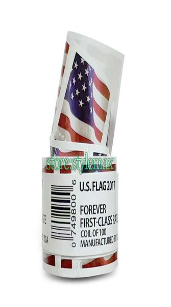 

2022 first class usa flag forever love mail supplies envelopes letters postcard cards office cards1229914, Black