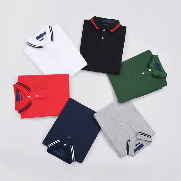 

ralphs mens designer polos shirt casual clothes material stretch t shirt polo shirt clothes, White;black