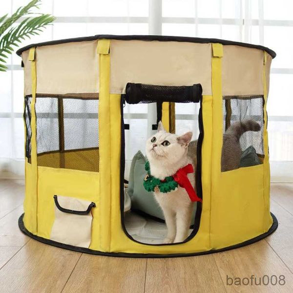 

cat carriers houses pet tent fence pet delivery room outdoor foldable breeding cage selling cages medium large cat pet supplie r230608