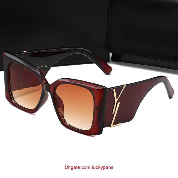 

luxury sunglasses designer sunglasses for women glasses uv protection fashion sunglass letter casual eyeglasses with box very good bqbr, White;black