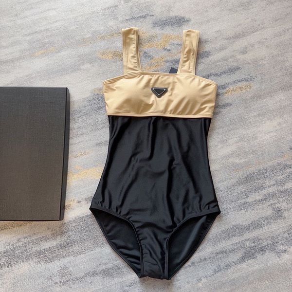 

designer summer fashion sun beach women's swimwear high-end brand pd high waist strap bikini beachwear woman swimming bikini swim wear, White;black