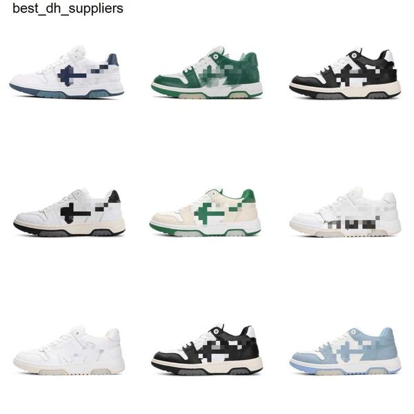 

2023 new offs arrow board shoes panda shoes sports shoes casual men's and women's little white shoes, Black