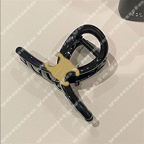 

designer headwear fashion hair accessories casual daily hair clip luxury brand barrette classic women hairclip letter claw clip