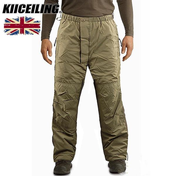 

pants kiiceiling army military tactical pants men winter thermal waterproof windproof outdoor work fishing hunting hiking trousers, Black