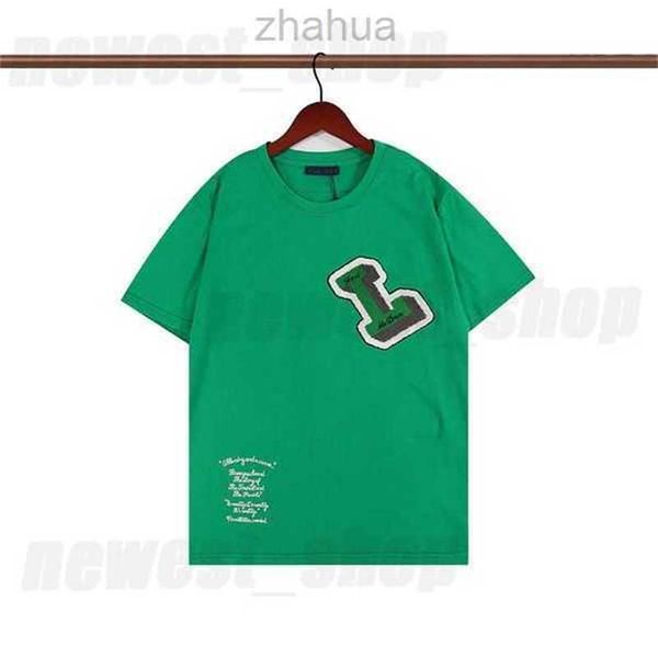 

summer paris mens t-shirts designer tee luxury flocking letter tshirt t shirt classic fashion green womens short sleeve casual cotton t-shir, White;black