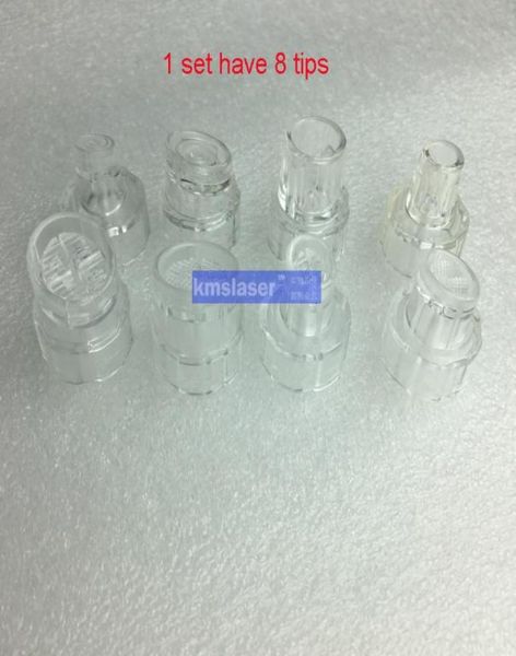 

hydra peeling tips for the hydrodermabrasion hydra facial machine1 set have 8pcs different size tips8524442