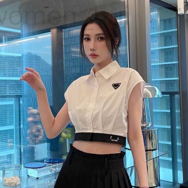 

women's blouses & shirts designer fashion shirt blouse summer silk sleeveless t slim fit shirts womens clothing cropped cardigan coat, White