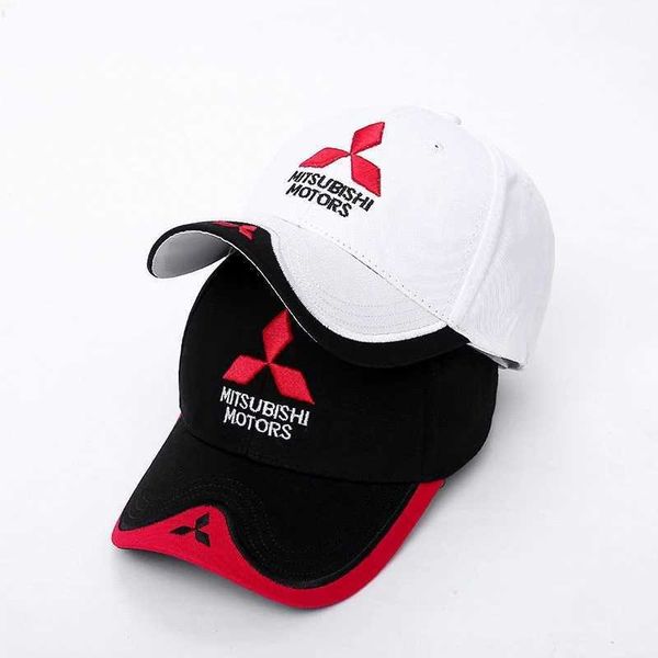 

ball caps new 3d mitsubishi hat cap car racingbaseball cap hat adjustable casual trucket hat hip hop gorras, Blue;gray