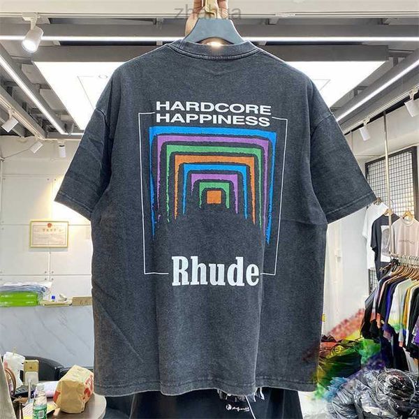 

nice washed t-shirt men women vintage heavy fabric tee slightly loose multicolorb687, White;black