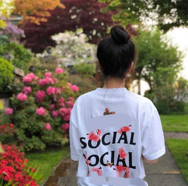 

summer couple assc t shirts fashion rose letter print street brand loose designer short-sleeved ins harajuku popular casual men's and w, White;black