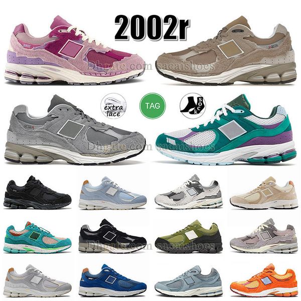 

2002r 2023 new running shoes mens womens triple s protection pack mirage grey sea salt rain cloud phantom black grey up there backyard legen