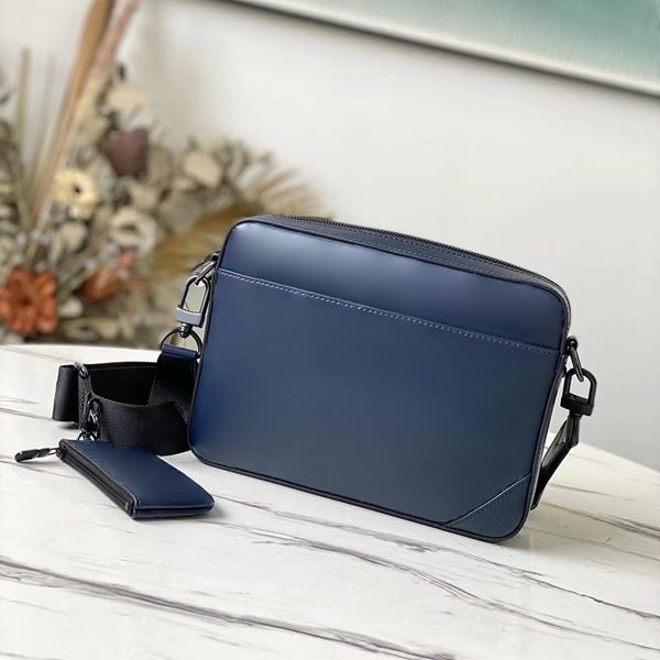 

designer messenger bag luxury crossbody bag genuine leather shoulder handbag 26cm high imitation composite bags with box zl312