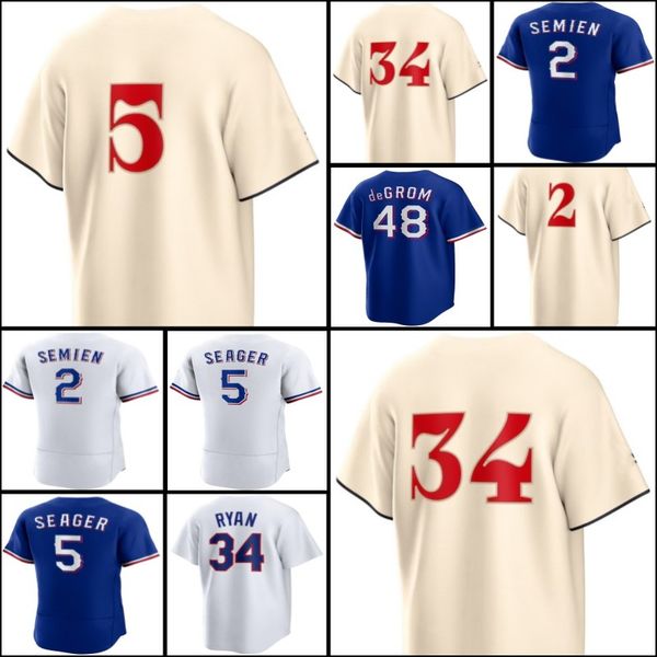 

corey seager baseball jersey 34 nolan ryan marcus semien brad miller texas yerry rodriguez jon gray adolis garcia mark mathias nathaniel low, Blue;black