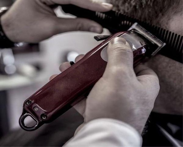 

new 8148 magic red men039s electric hair clippers cordless razors professional local barber hair trimmer corner razor hai2087238