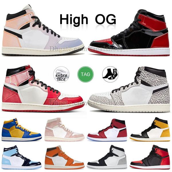 

jumpman 1 white cement elephant basketball shoe authentic jump man high og skyline wash black pink unc toe next chapter chicago craft vibrat