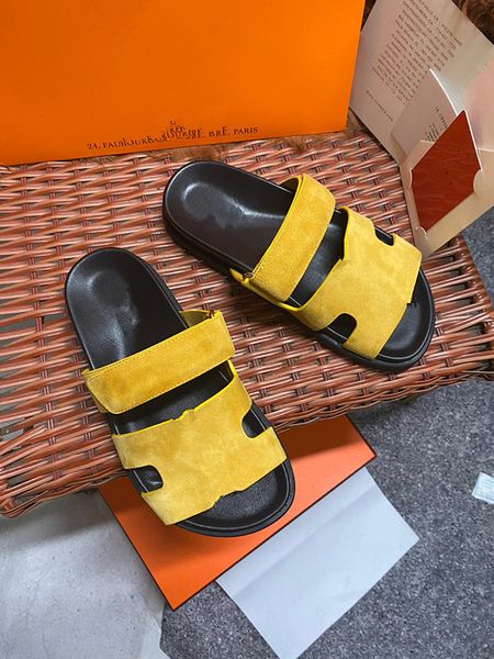 

designer sandals men woman slider foam runner mineral blue onyx pure slippers slide ochre 0605, Black