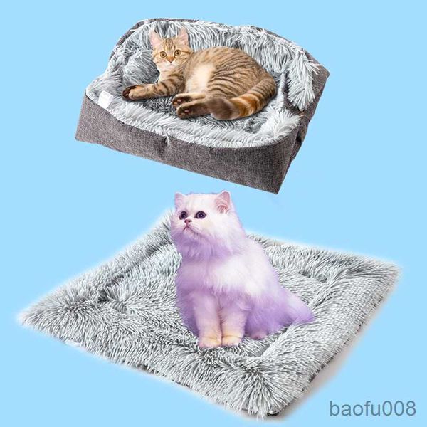 

cat carriers houses pet cat mat small mat autumn and dual-purpose cat litter cat bed r230608