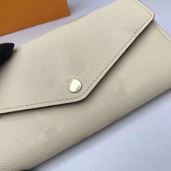 

2023 women purse wholesale starlight designer fashion all-match ladies single zipper classic with box purses leather lady wallets womens wal, Black;red