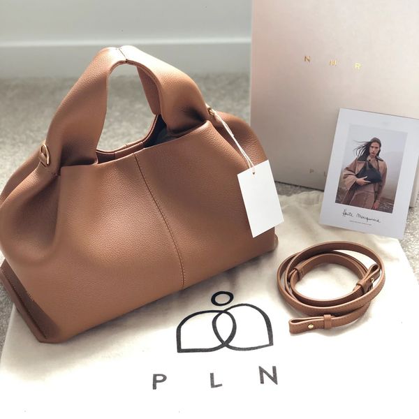 

polene numero nine genuine leather bag sac shoulder hobo men handbags clutch luxury designer handle bag cross body tote womens pochette cosm