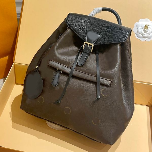 

backpack style bag designer brand bag leather tote 2023 luxury handbag fashion shoulder bag women letter purse phone wallet zipper