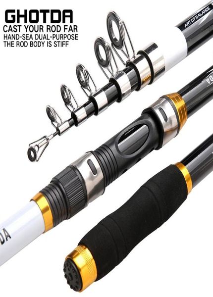 

boat fishing rods gda 21m 36m carp rod feeder hard carbon fiber pole1600638