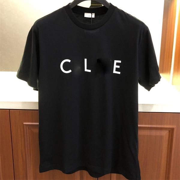 

womens mens t-shirt designer letters print t shirt 100% cotton tshirt crew neck short sleeve tees summer casual fashion clothing apparel 3, White;black