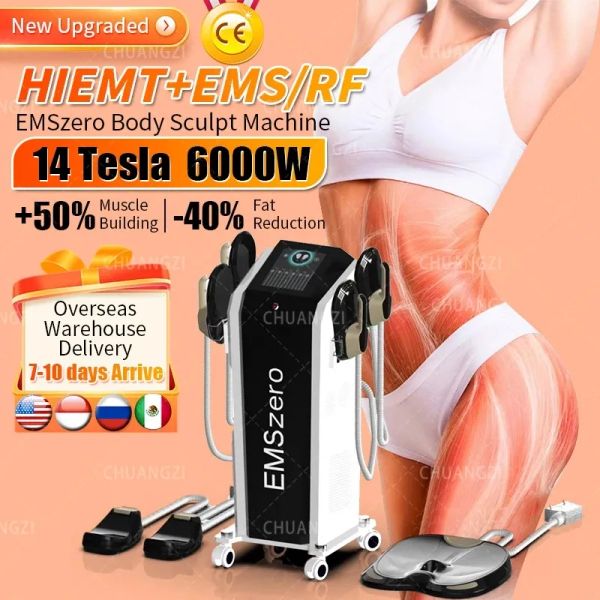 

14tesla 6500w neo emszero equipment fat removal body contouring machine muscle stimulation ems body sculpt machine