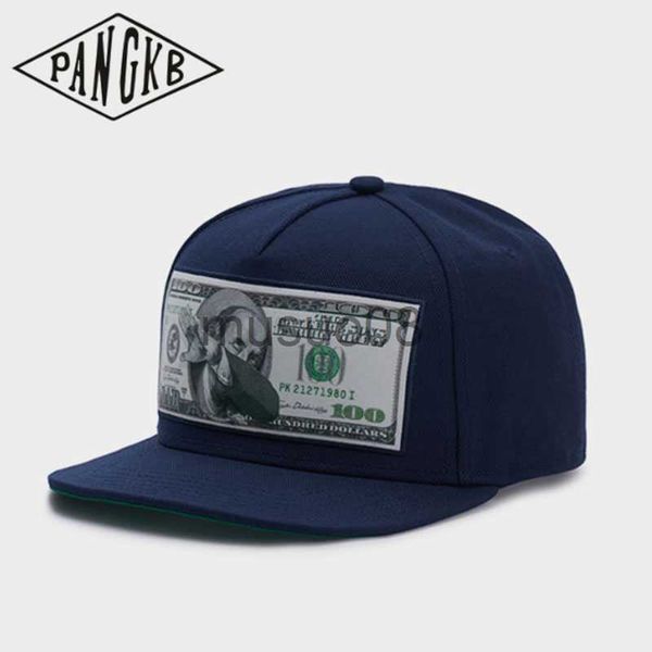 

ball caps pangkb brand dab ben cap navy blue usa dollars hip hop snapback hat for men women outdoor casual sun baseball cap bone j230608, Blue;gray