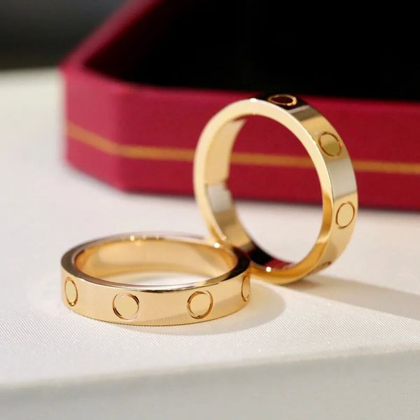 

designer rings love screw ring woman carti ring for man anello di lusso anillos hombre luxe bague bagues femme luxurious designer jewelry wo, Slivery;golden