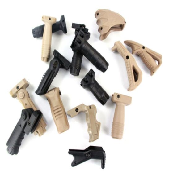 

lehui short sword 2 generation m416 nylon triangle tactical straight grip water projectile gun accessories8137782