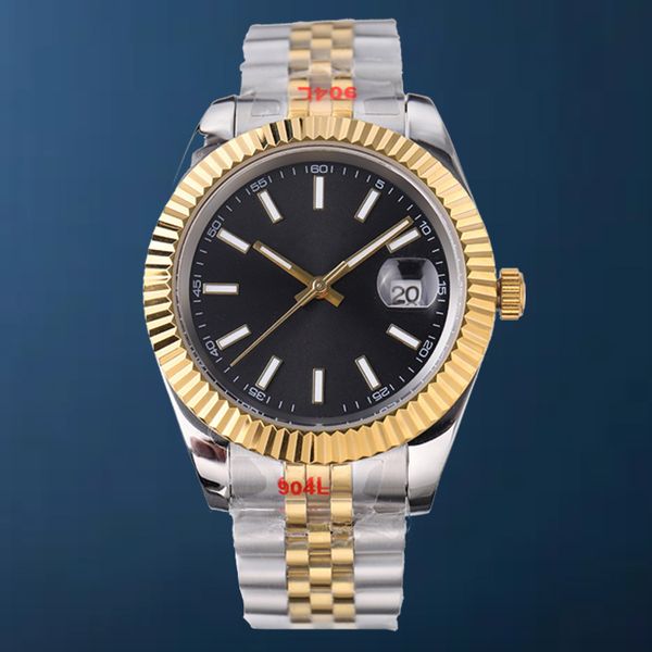 

watches watch women quartz wrist watch 36/41mm automatic full stainless steel luminous waterproof 28/31mm couples style classic wristwatches, Slivery;brown