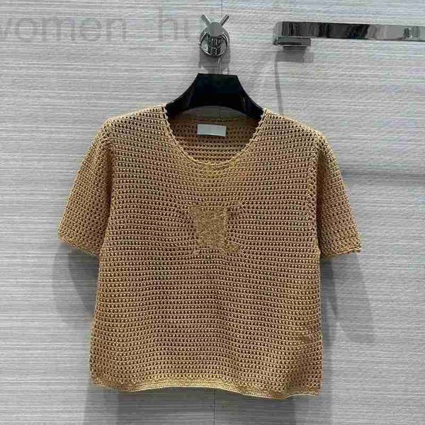 

women's sweaters designer 2023 new spring summer milan runway o neck short sleeve high end jacquard pullover designer 0212-7 p9nt, White;black