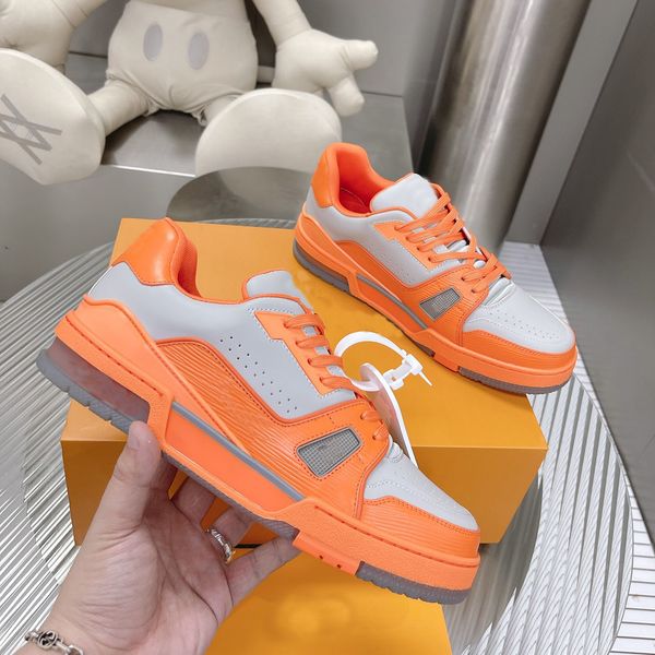 

2023ss high-grade spring and autumn men's shoes printed breathable moisture-proof version of red fashion sports and leisure portable bo, Black