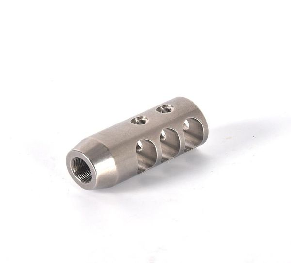 

stainless steel 12x28unef thread 223 556 competition muzzle brake6317782