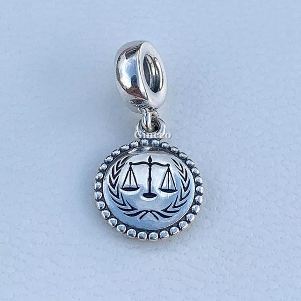 

crystal law justice exclusive rare dangle charm fit original pandora bracelets